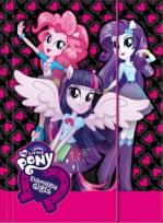 Okładka książki Teczka z gumką A4 Equestria G. DERFORM