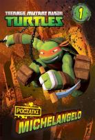 Okładka książki TMNT Wojownicze Żółwie Ninja. Początki 1