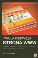 Okładka książki Twoja pierwsza strona WWW. HELION