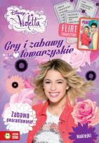 Okładka książki Violetta. Gry i zabawy towarzyskie - Disney
