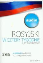 Okładka książki W 4 tygodnie  rosyjski biały audio REA