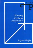 Okładka książki W stronę leksykonu użytkowania