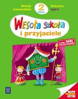 Okładka książki Wesoła szkoła i przyjaciele 2/4 KP WSiP