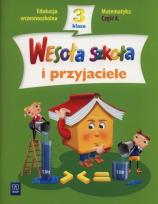 Okładka książki Wesoła szkoła i przyjaciele 3/4 Matematyka WSiP