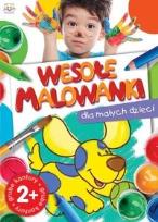 Okładka książki Wesołe malowanki dla małych dzieci