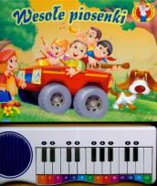 Okładka książki Wesołe piosenki - pianinko