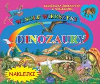 Okładka książki Wesołe wierszyki z nakl. - Dinozaury