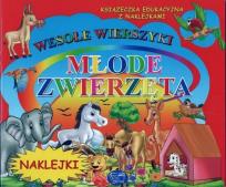 Okładka książki Wesołe wierszyki z nakl.- Młode Zwierzęta