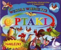 Okładka książki Wesołe wierszyki z nakl. - Ptaki
