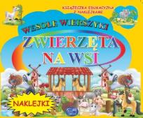 Okładka książki Wesołe wierszyki z nakl.- Zwierzęta na wsi