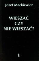 Okładka książki Wieszać czy nie wieszać?