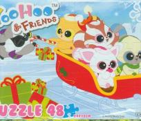 Opakowanie YooHoo&Friends Puzzle 48 Zima