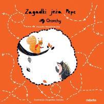 Okładka książki Zagadki jeża Pepe Orzechy