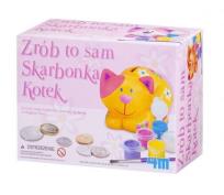 Okładka książki Zrób to sam - Skarbonka kotek