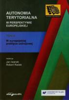 Okładka książki Autonomia terytorialna w perspektywie europejskiej Tom 2