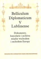 Okładka książki Belliculum Diplomaticum V Lublinense