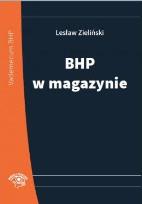 Okładka książki BHP w magazynie