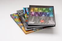 Opakowanie Brulion A5 w kratkę 96 kartek mix