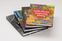 Opakowanie Brulion A6 w kratkę 96 kartek mix