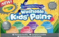 Okładka książki Crayola Farby zmywalne metaliczne