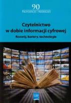 Okładka książki Czytelnictwo w dobie informacji cyfrowej