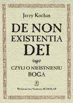 Okładka książki De non existentia Dei czyli o nieistnieniu Boga