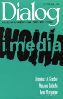 Okładka książki Dialog i media  Styczeń 2015/01