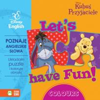 Okładka książki Disney English. Let's have fun. Colours. Kubuś