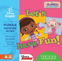 Okładka książki Disney English. Let's have fun. Verbs. Dosia