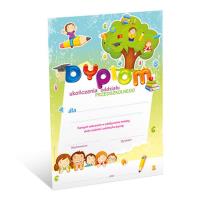 Okładka książki Dyplom ukończenia oddziału przedszkolnego