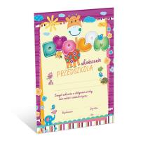 Okładka książki Dyplom ukończenia przedszkola