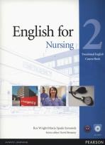 Okładka książki English for Nursing 2 Course Book + CD