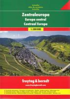 Opakowanie Europa Środkowa atlas 1:500 000