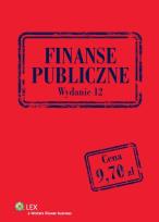 Okładka książki Finanse publiczne