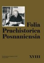 Opakowanie Folia Praehistorica Posnaniensia