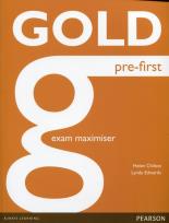 Okładka książki Gold Pre-First Exam Maximiser no key