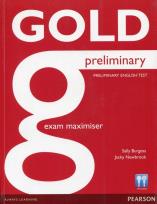 Okładka książki Gold Preliminary Exam Maximiser no key
