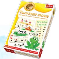 Okładka książki Gra - Tworzymy słowa TREFL