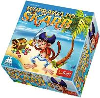 Okładka książki Gra - Wyprawa po skarb TREFL