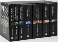 Okładka książki Harry Potter - siedmiopak. Czarna edycja BR