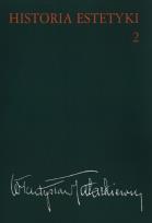 Okładka książki Historia estetyki Tom 2