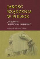 Okładka książki Jakość rządzenia w Polsce