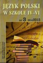 Opakowanie Język Polski w szkole IV -VI nr 3 2014/2015