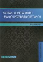 Okładka książki Kapitał ludzki w mikro i małych przedsiębiorstwach