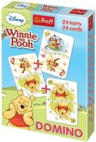 Okładka książki Karty Domino - Kubuś Puchatek TREFL