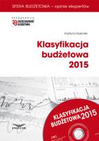 Okładka książki Klasyfikacja budżetowa 2015