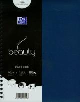 Opakowanie Kołonotatnik A5 Oxford beauty Daybook w linie 120 kartek morski