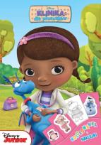 Okładka książki Kolorowanka i naklejki - Klinika dla pluszaków