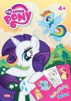 Okładka książki Kolorowanka i naklejki - My Little Pony