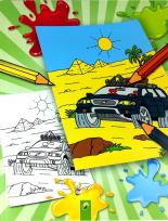 Okładka książki Kolorowanka Samochody